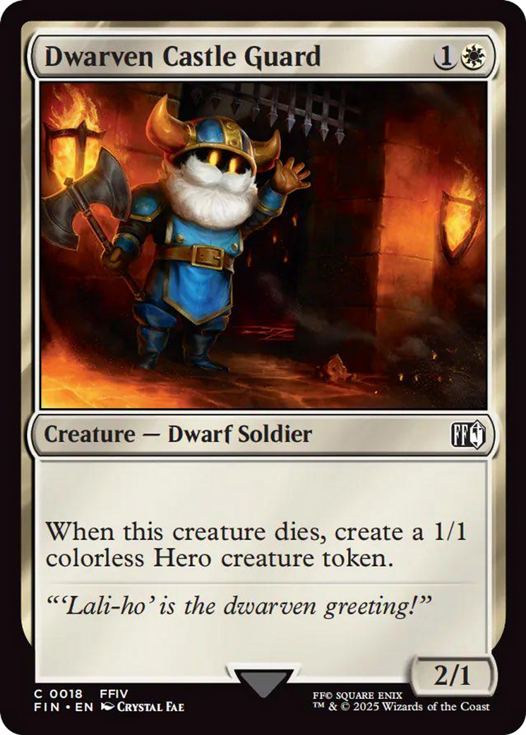 Dwarven Castle Guard [FINAL FANTASY] | Exor Games Bridgewater