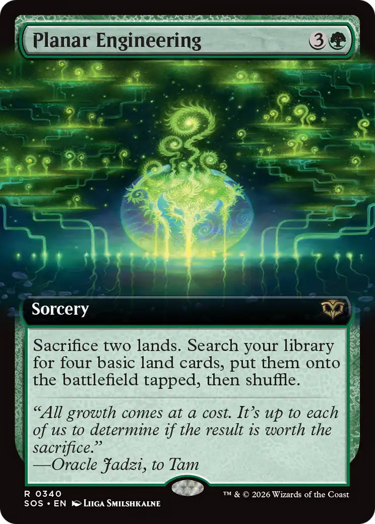 Planar Engineering (Extended Art) [Secrets of Strixhaven] | Exor Games Bridgewater