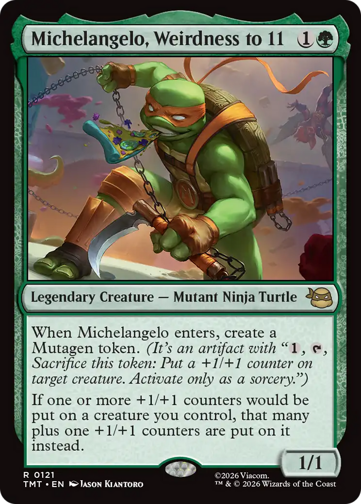 Michelangelo, Weirdness to 11 [Teenage Mutant Ninja Turtles] | Exor Games Bridgewater