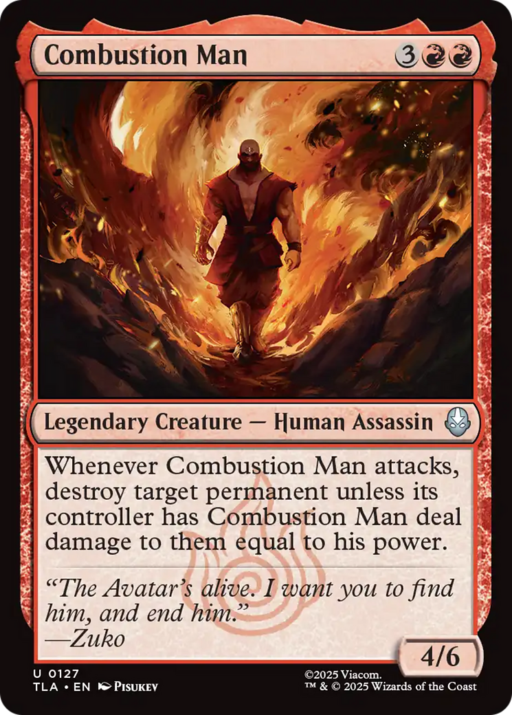 Combustion Man [Avatar: The Last Airbender] | Exor Games Bridgewater