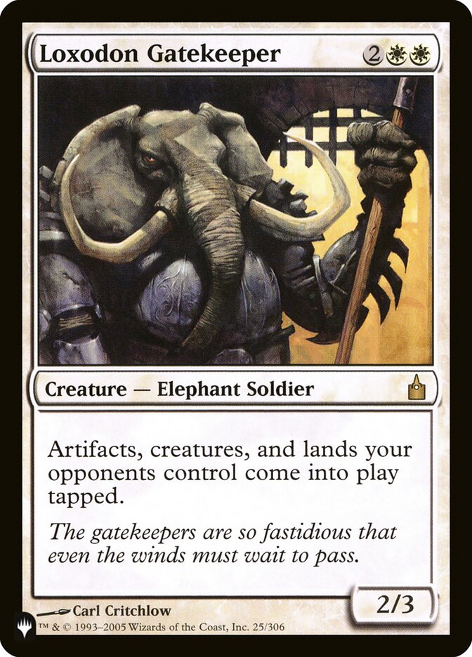 Loxodon Gatekeeper [The List] | Exor Games Bridgewater