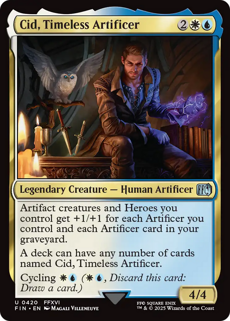 Cid, Timeless Artificer (0420) [FINAL FANTASY] | Exor Games Bridgewater