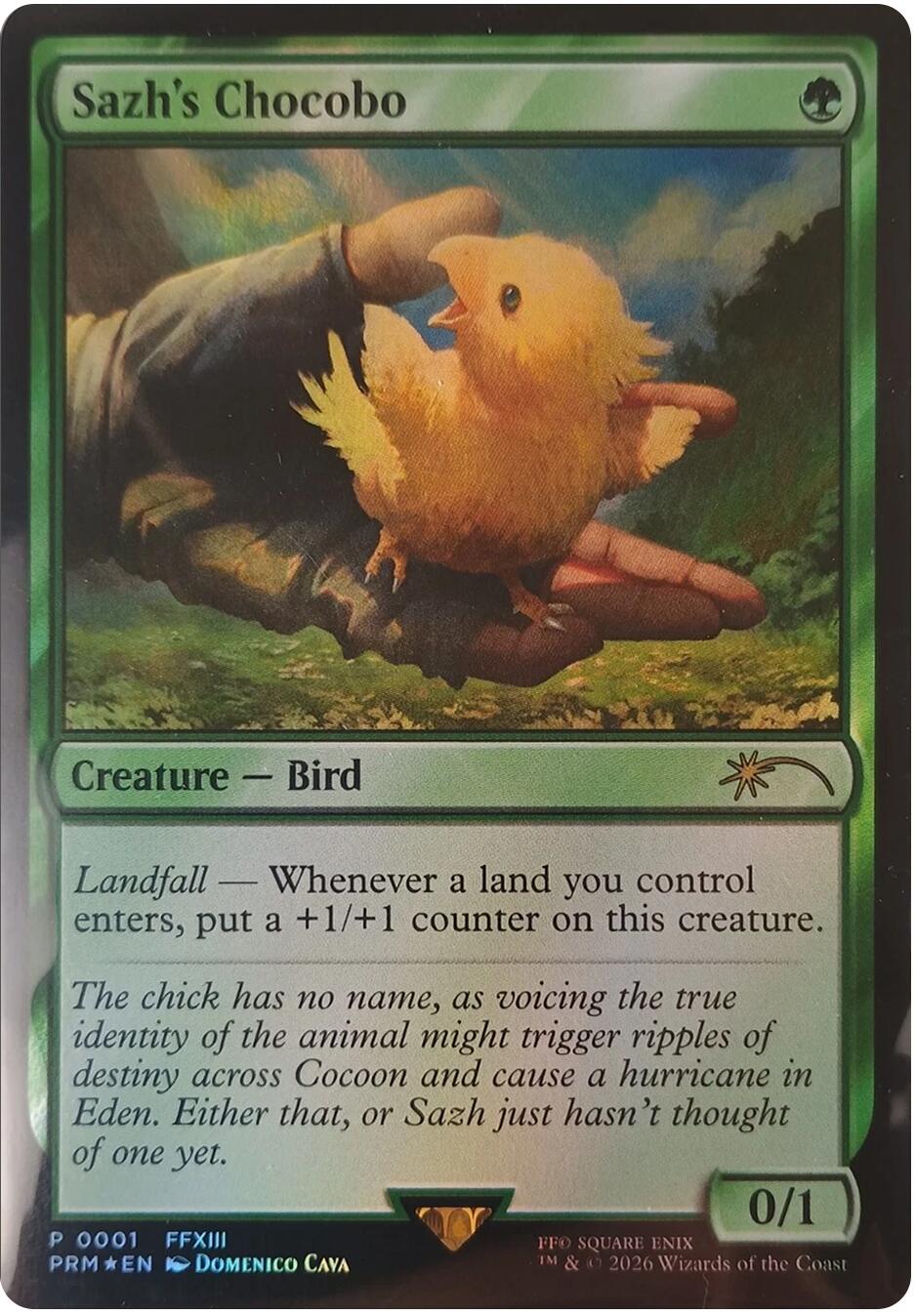 Sazh's Chocobo [FINAL FANTASY Promos] | Exor Games Bridgewater