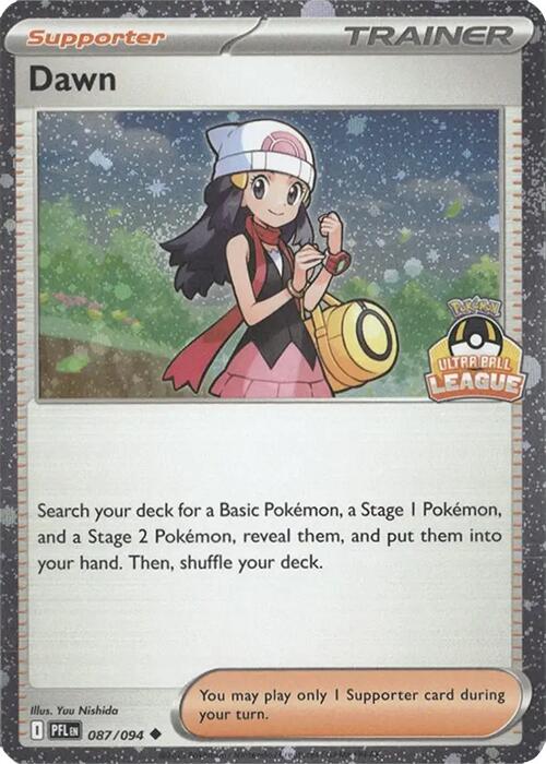 Dawn (087/094) (Ultra Ball League) [League & Championship Cards] | Exor Games Bridgewater