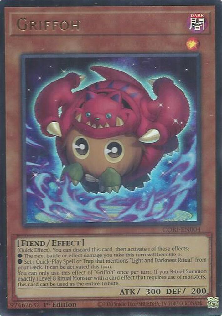 Griffoh [CORI-EN004] Ultra Rare | Exor Games Bridgewater