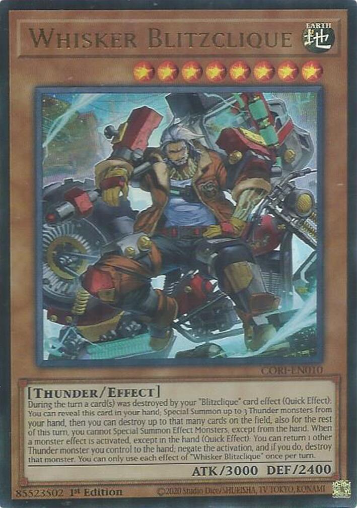 Whisker Blitzclique [CORI-EN010] Ultra Rare | Exor Games Bridgewater
