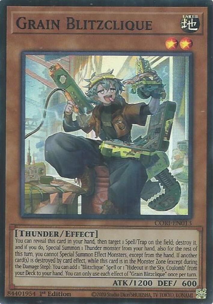 Grain Blitzclique [CORI-EN013] Super Rare | Exor Games Bridgewater