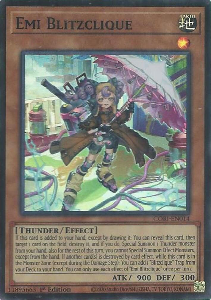 Emi Blitzclique [CORI-EN014] Super Rare | Exor Games Bridgewater