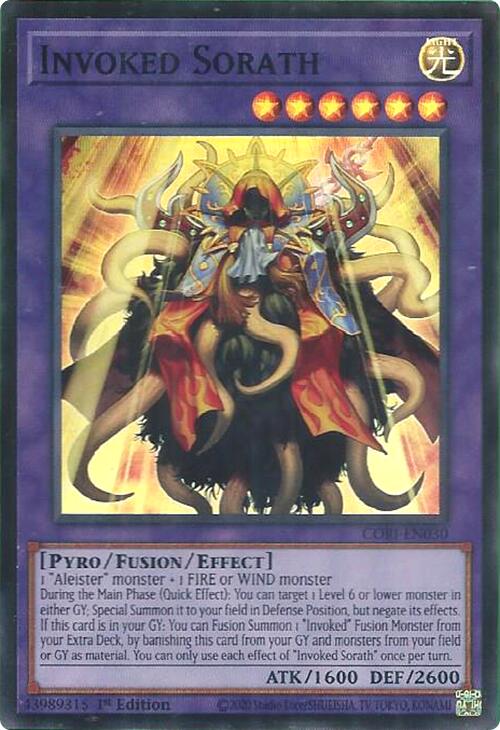 Invoked Sorath [CORI-EN030] Super Rare | Exor Games Bridgewater