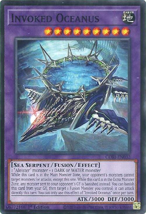 Invoked Oceanus [CORI-EN032] Common | Exor Games Bridgewater