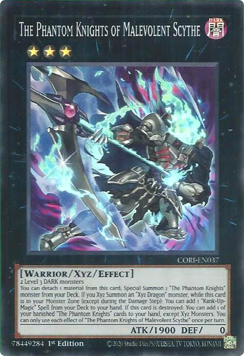 The Phantom Knights of Malevolent Scythe [CORI-EN037] Super Rare | Exor Games Bridgewater