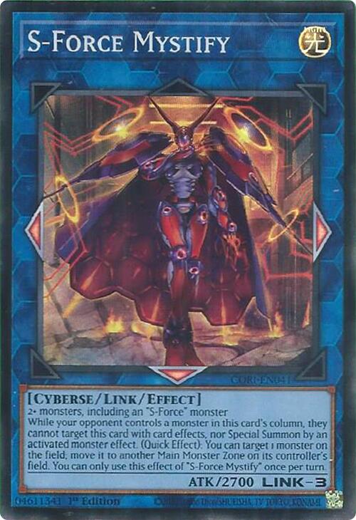 S-Force Mystify [CORI-EN041] Super Rare | Exor Games Bridgewater
