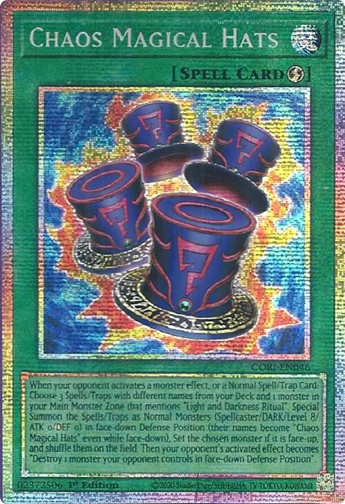 Chaos Magical Hats (Starlight Rare) [CORI-EN046] Starlight Rare | Exor Games Bridgewater
