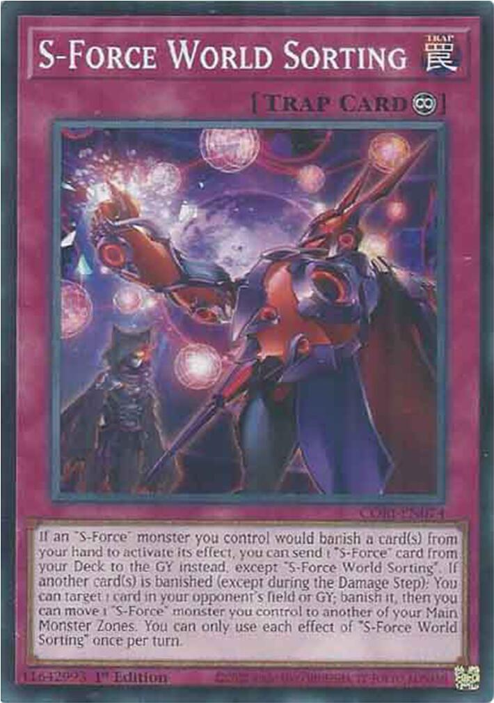 S-Force World Sorting [CORI-EN074] Common | Exor Games Bridgewater
