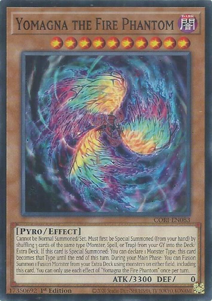 Yomagna the Fire Phantom [CORI-EN083] Common | Exor Games Bridgewater