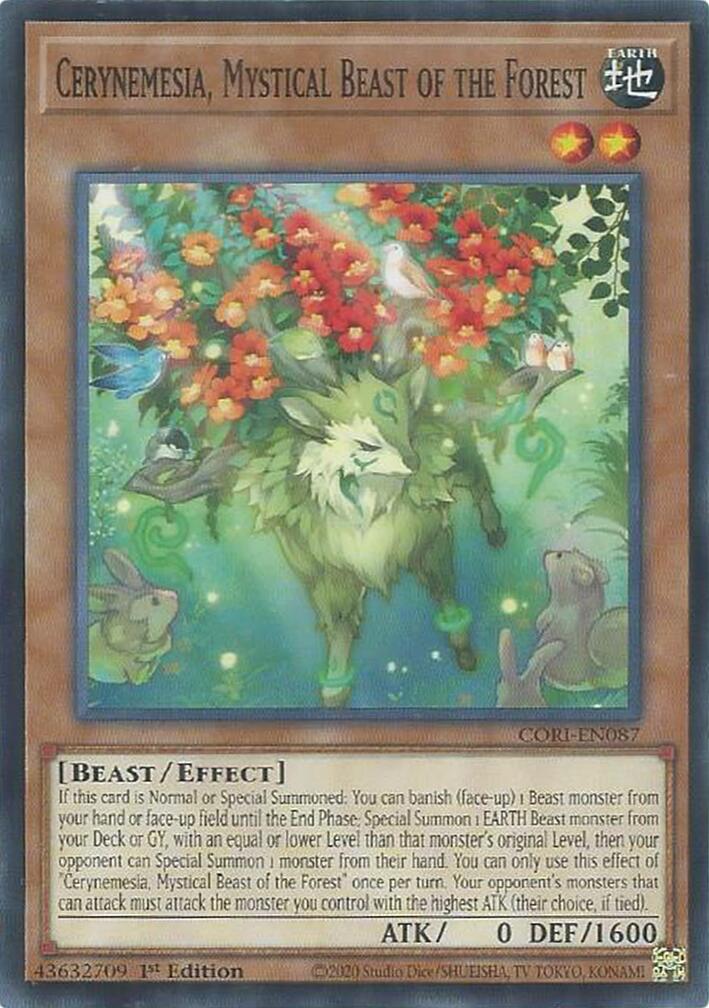 Cerynemesia, Mystical Beast of the Forest [CORI-EN087] Common | Exor Games Bridgewater