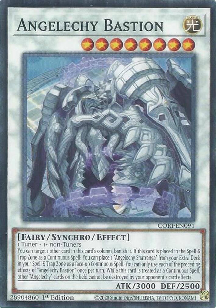 Angelechy Bastion [CORI-EN091] Common | Exor Games Bridgewater