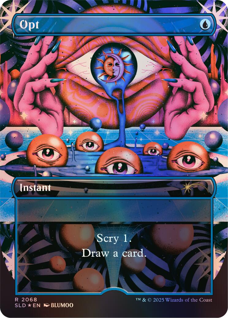 Opt (2068) (Rainbow Foil) [Secret Lair Drop Series] | Exor Games Bridgewater