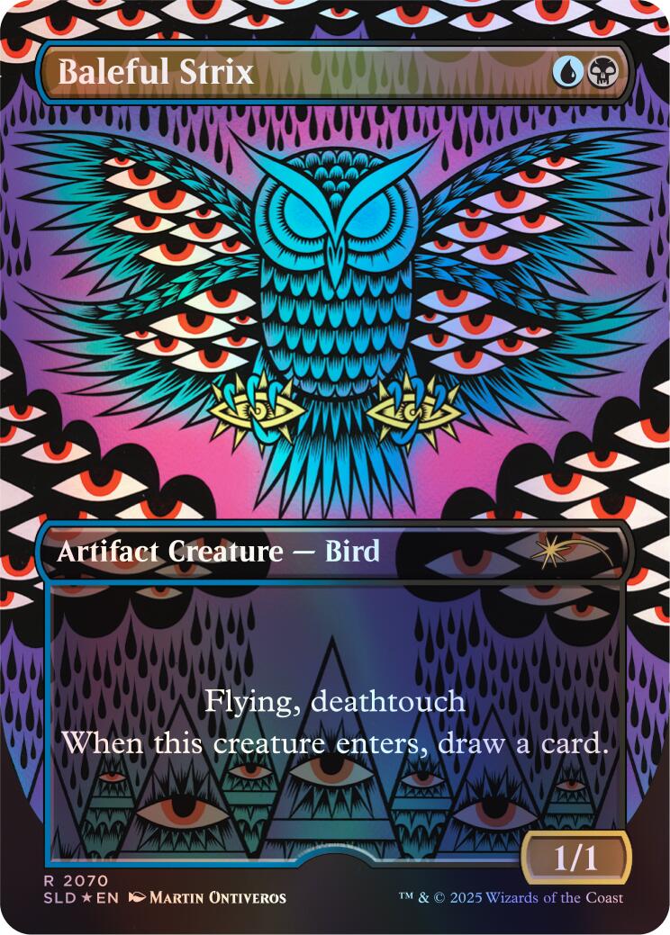 Baleful Strix (2070) (Rainbow Foil) [Secret Lair Drop Series] | Exor Games Bridgewater
