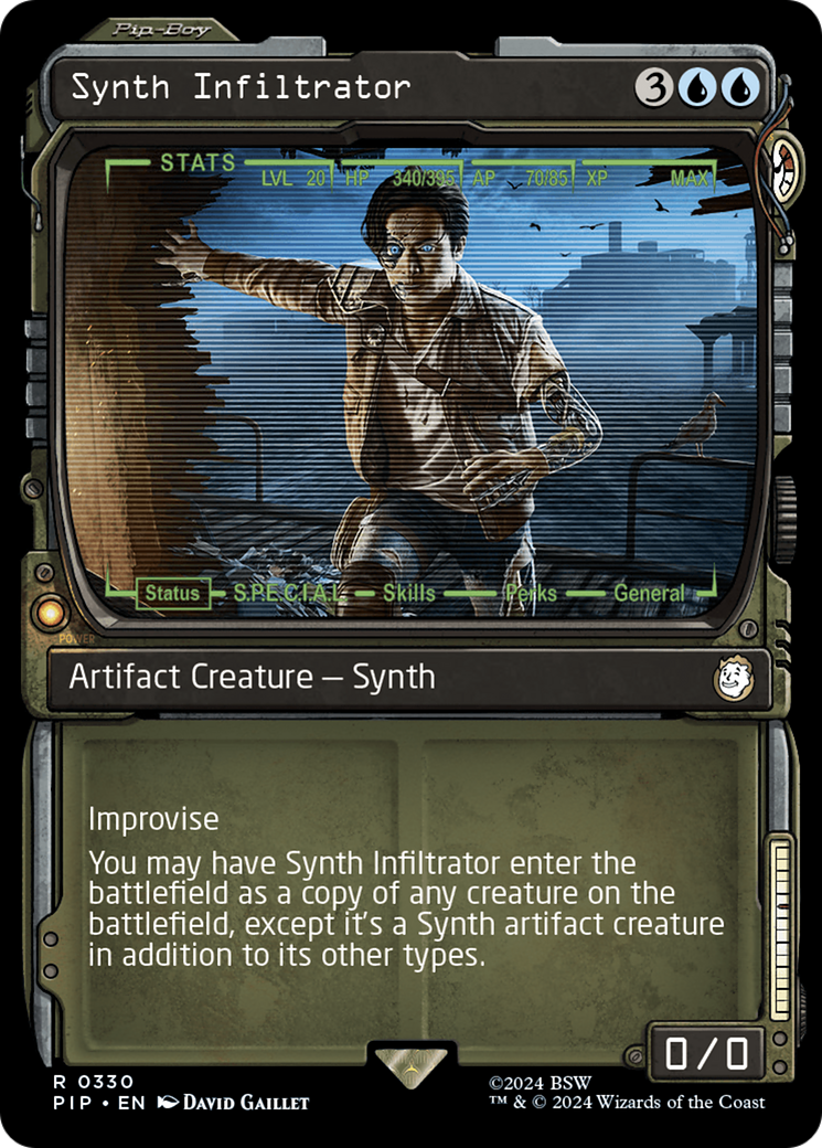 Synth Infiltrator (Showcase) [Fallout] | Exor Games Bridgewater