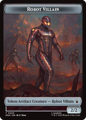 Villain // Robot Villain Double-Sided Token (009//020) [Marvel Super Heroes Tokens] | Exor Games Bridgewater