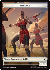 Soldier // Insect Double-Sided Token [Marvel Super Heroes Tokens] | Exor Games Bridgewater