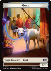 Goat // Construct Double-Sided Token [Marvel Super Heroes Commander Tokens] | Exor Games Bridgewater