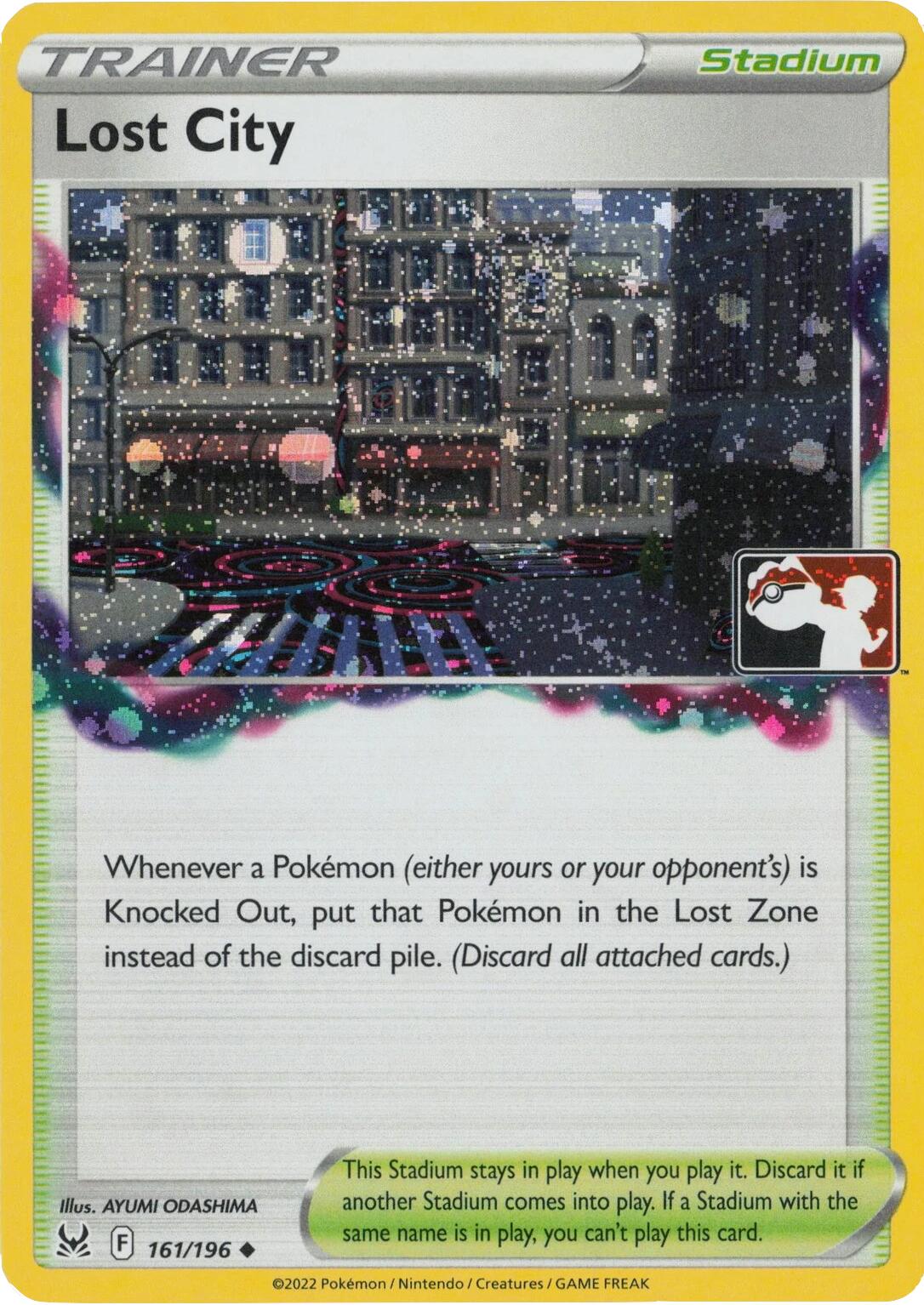 Lost City (161/196) (Cosmos Holo) [Prize Pack Series Four] | Exor Games Bridgewater