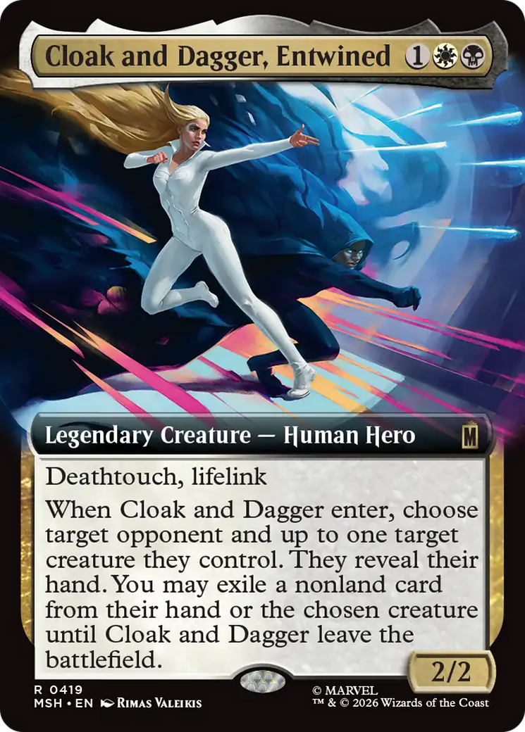 Cloak and Dagger, Entwined (Extended Art) [Marvel Super Heroes] | Exor Games Bridgewater