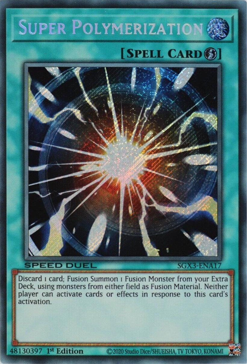 Super Polymerization [SGX3-ENA17] Secret Rare | Exor Games Bridgewater