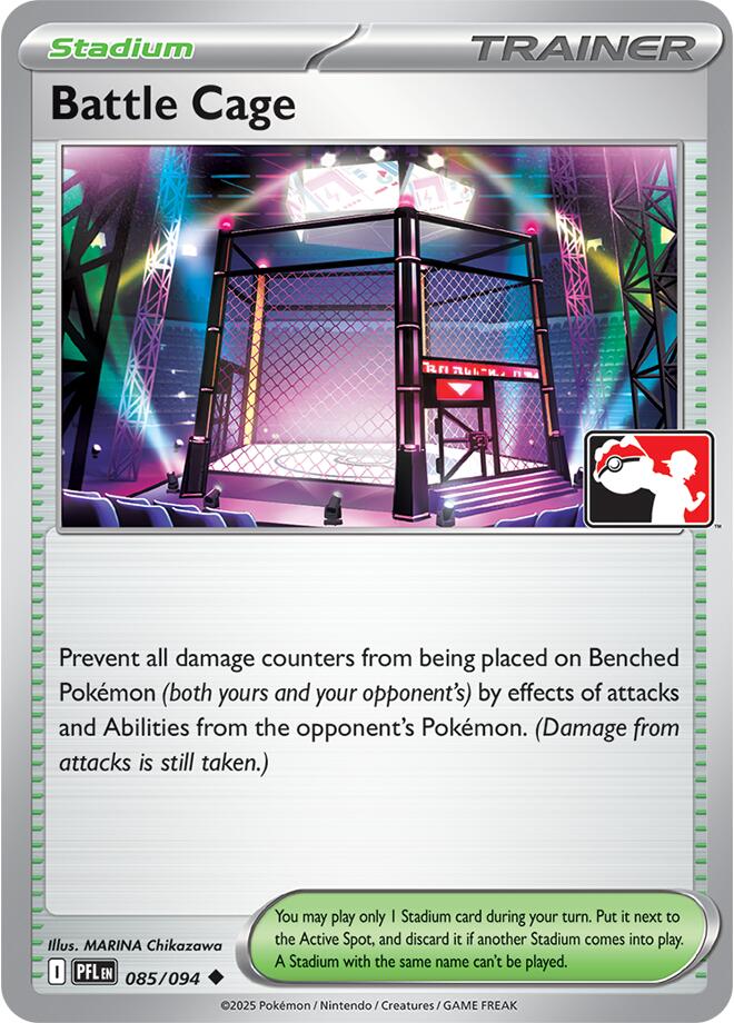 Battle Cage (085/094) [Prize Pack Series Nine] | Exor Games Bridgewater
