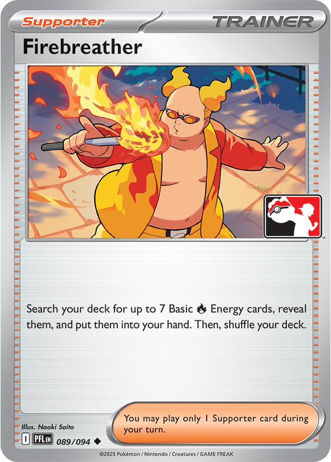 Firebreather (089/094) [Prize Pack Series Nine] | Exor Games Bridgewater