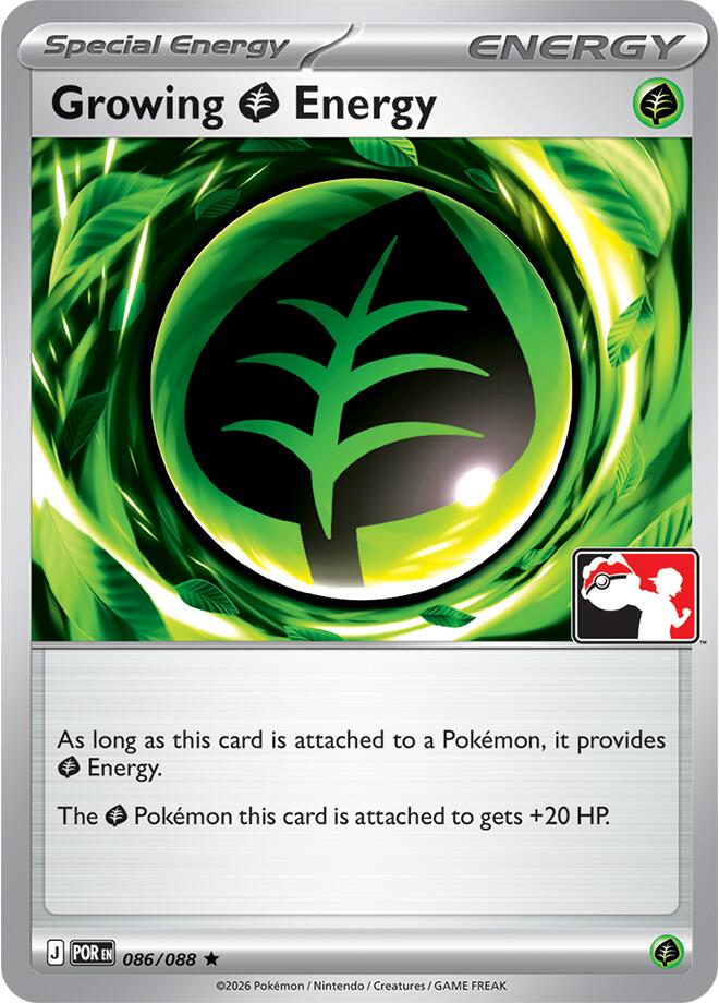 Growing Grass Energy (086/088) [Prize Pack Series Nine] | Exor Games Bridgewater