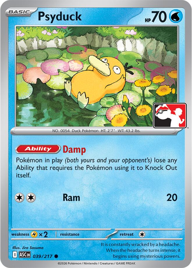 Psyduck (039/217) [Prize Pack Series Nine] | Exor Games Bridgewater