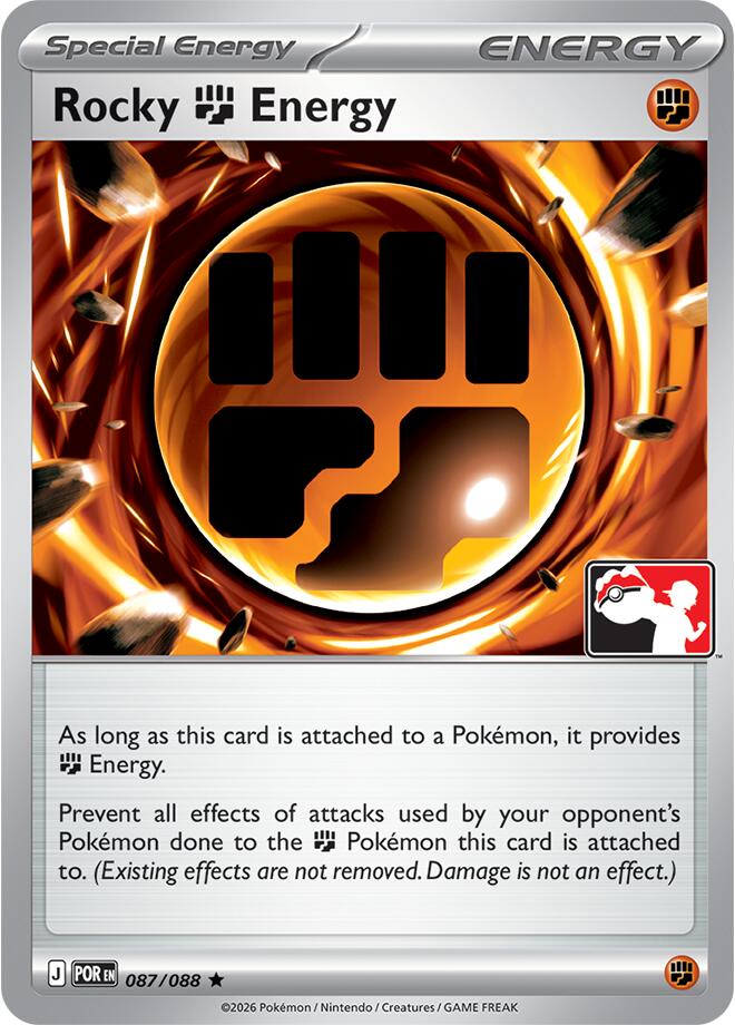 Rocky Fighting Energy (087/088) [Prize Pack Series Nine] | Exor Games Bridgewater