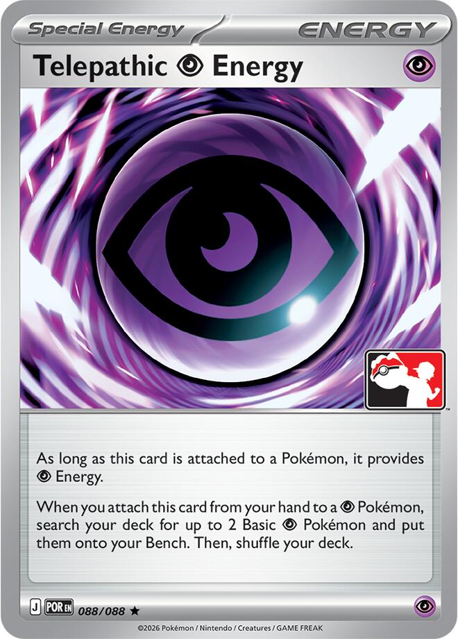 Telepathic Psychic Energy (088/088) [Prize Pack Series Nine] | Exor Games Bridgewater