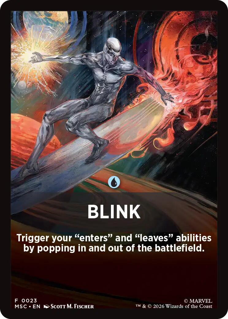 Blink Theme Card [Marvel Super Heroes Commander] | Exor Games Bridgewater
