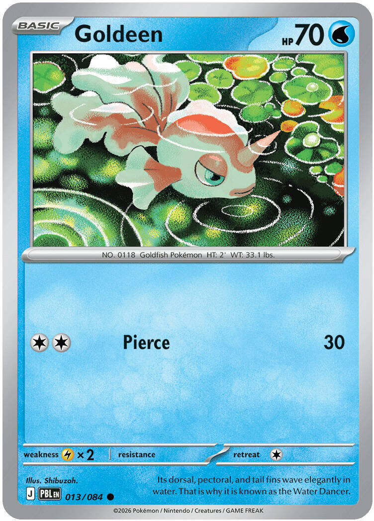 Goldeen (013/084) [Mega Evolution: Pitch Black] | Exor Games Bridgewater