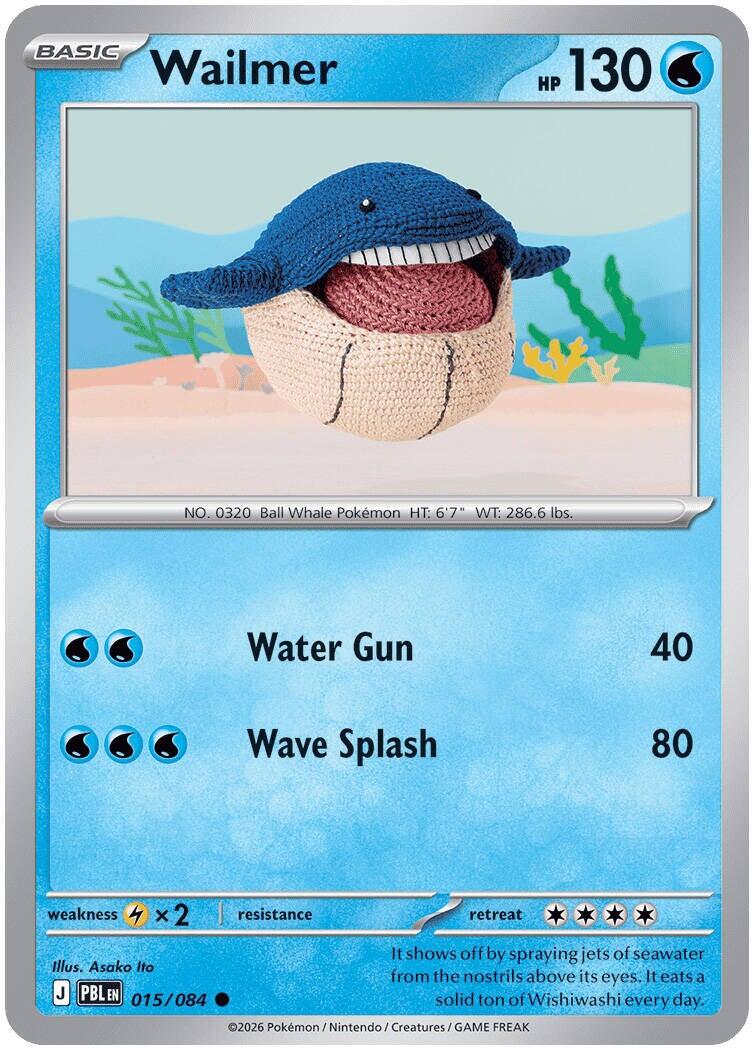 Wailmer (015/084) [Mega Evolution: Pitch Black] | Exor Games Bridgewater