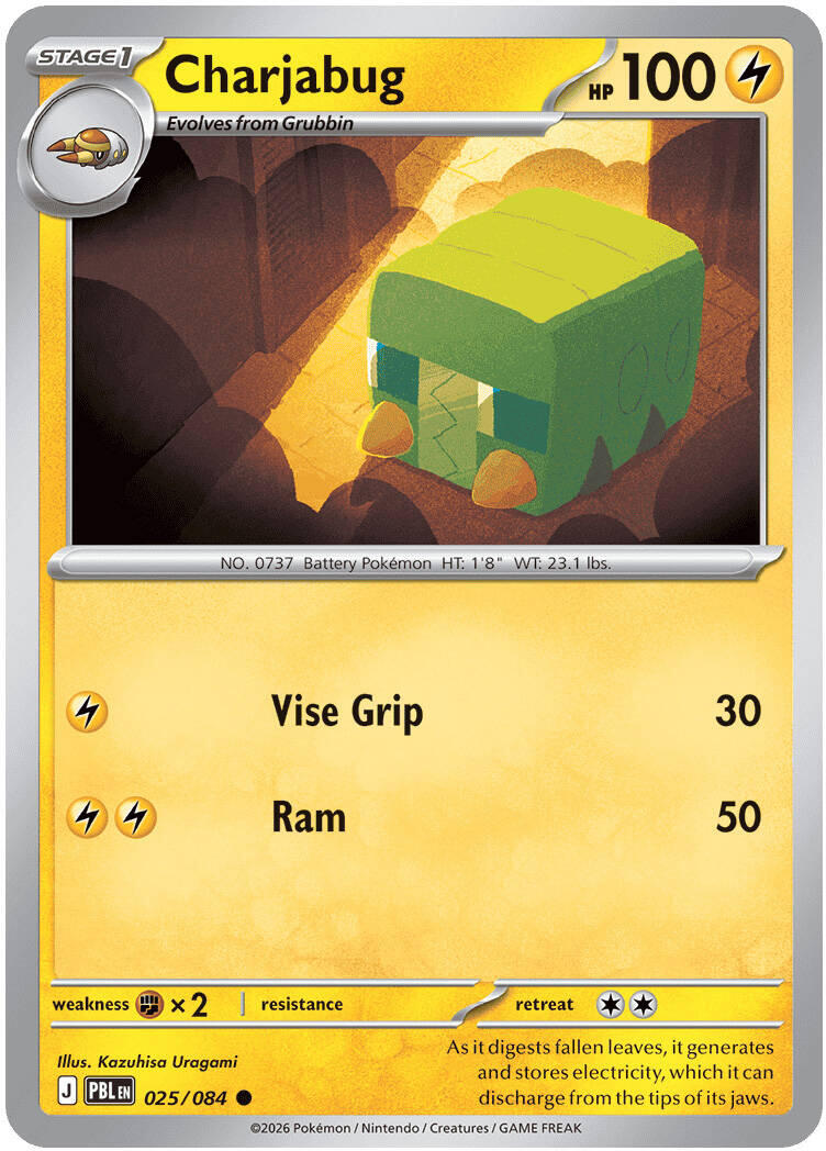 Charjabug (025/084) [Mega Evolution: Pitch Black] | Exor Games Bridgewater