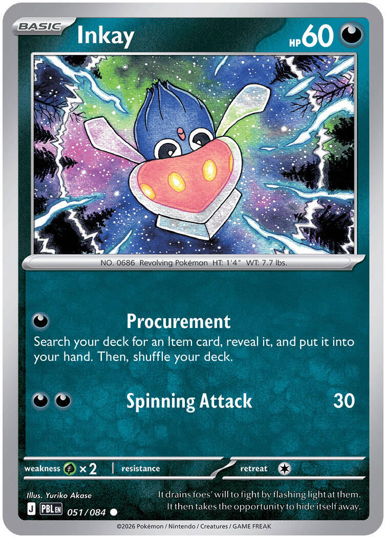 Inkay (051/084) [Mega Evolution: Pitch Black] | Exor Games Bridgewater