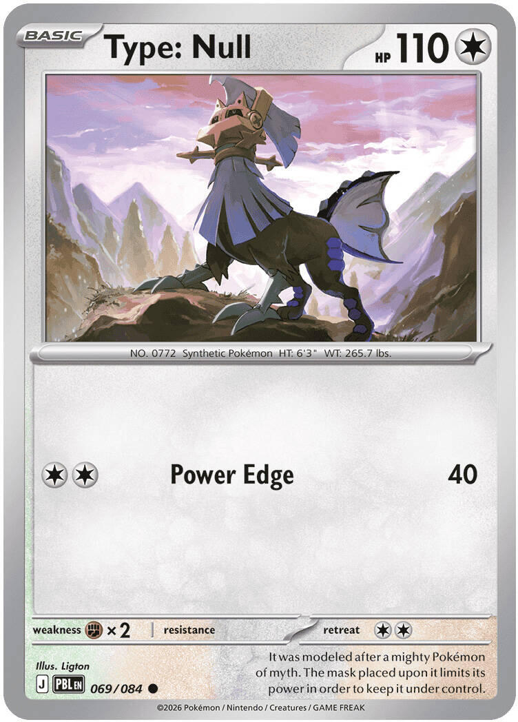 Type: Null (069/084) [Mega Evolution: Pitch Black] | Exor Games Bridgewater