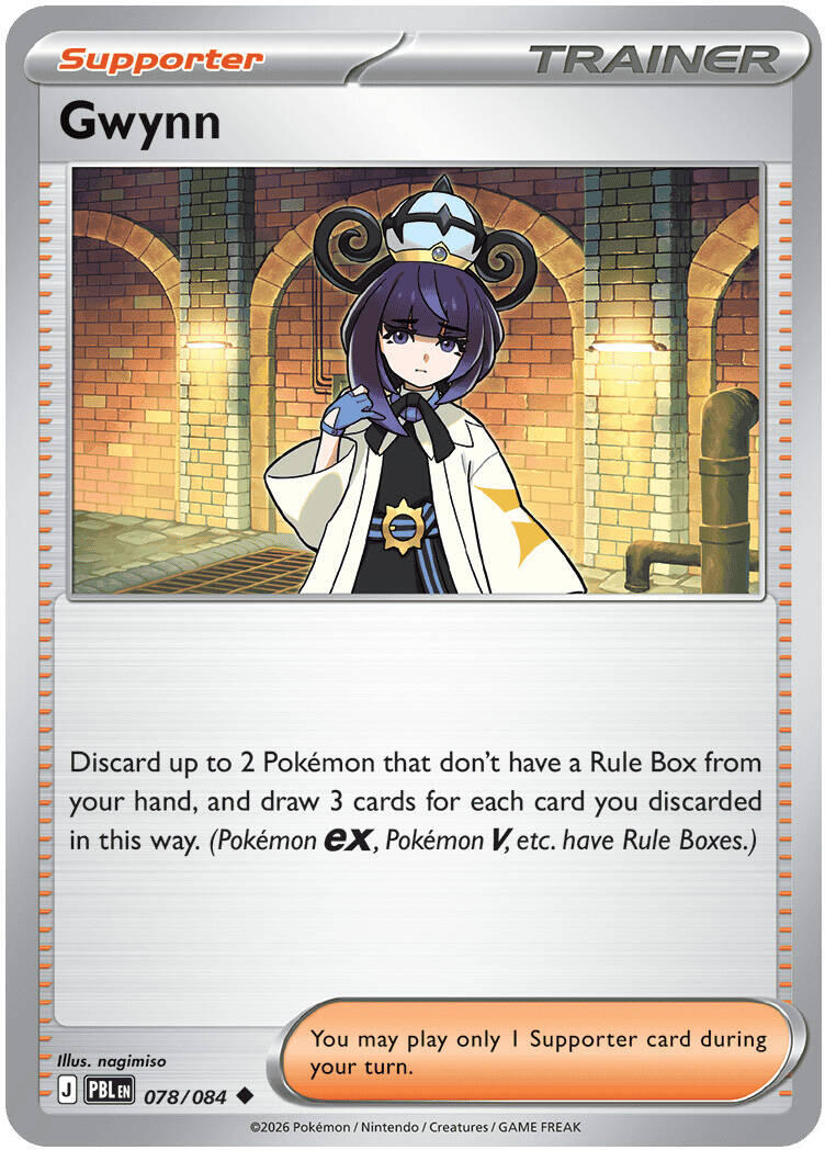 Gwynn (078/084) [Mega Evolution: Pitch Black] | Exor Games Bridgewater