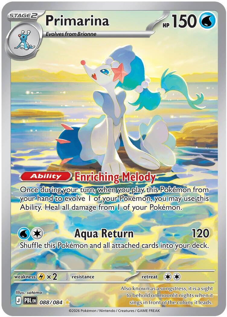Primarina (088/084) [Mega Evolution: Pitch Black] | Exor Games Bridgewater