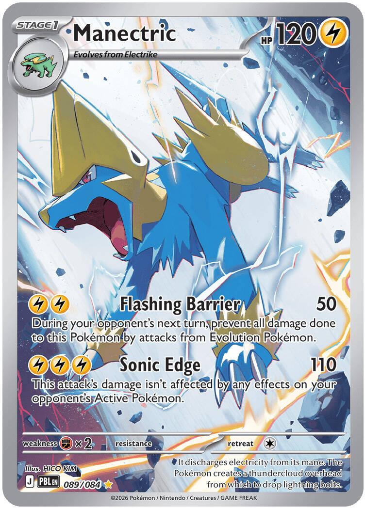 Manectric (089/084) [Mega Evolution: Pitch Black] | Exor Games Bridgewater