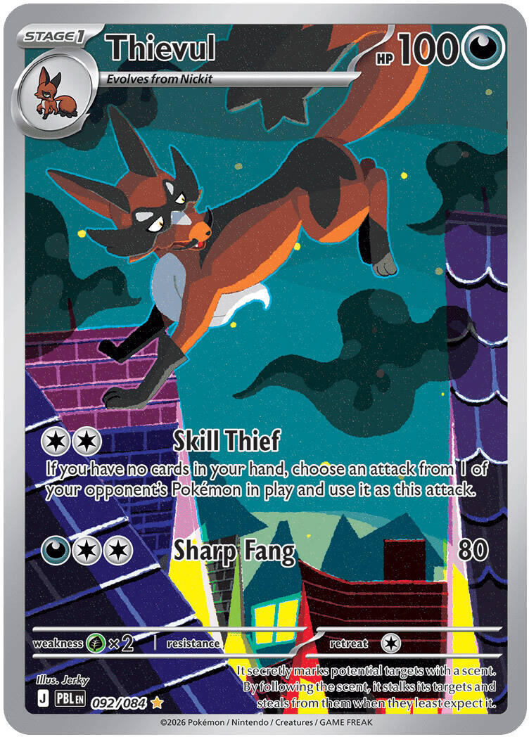 Thievul (092/084) [Mega Evolution: Pitch Black] | Exor Games Bridgewater