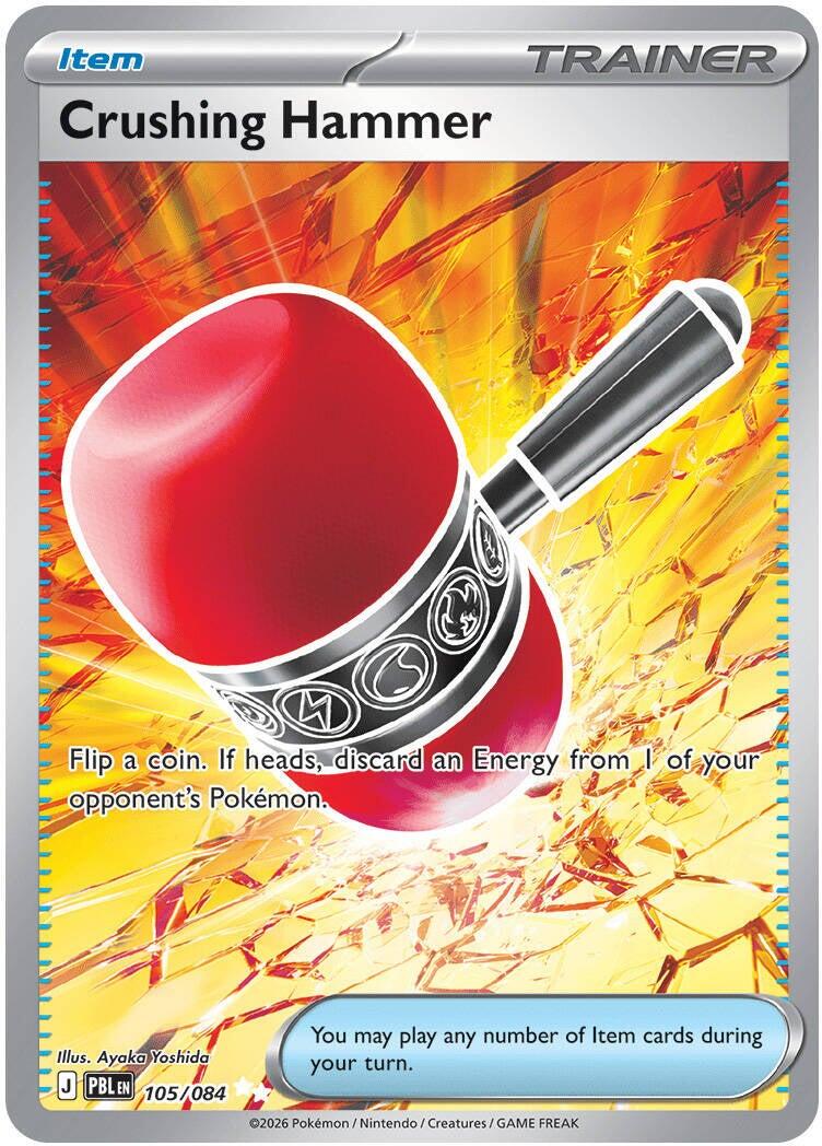 Crushing Hammer (105/084) [Mega Evolution: Pitch Black] | Exor Games Bridgewater