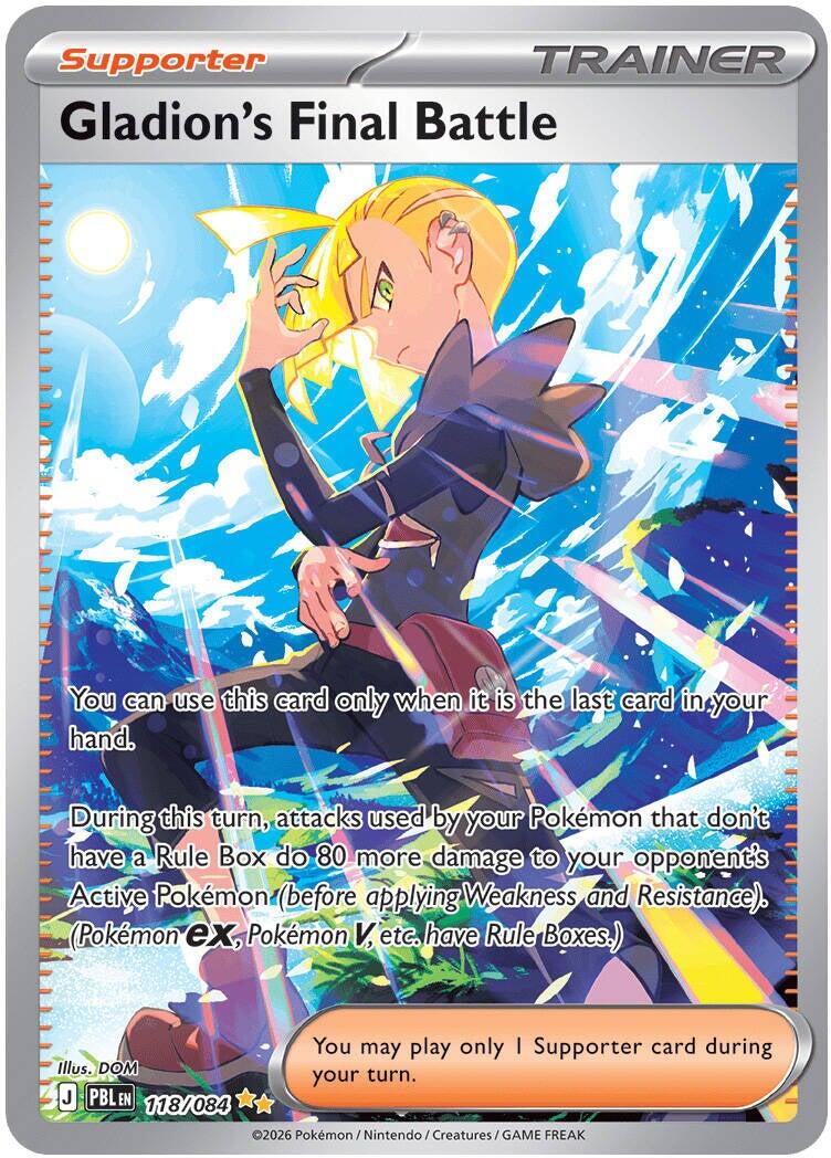 Gladion's Final Battle (118/084) [Mega Evolution: Pitch Black] | Exor Games Bridgewater