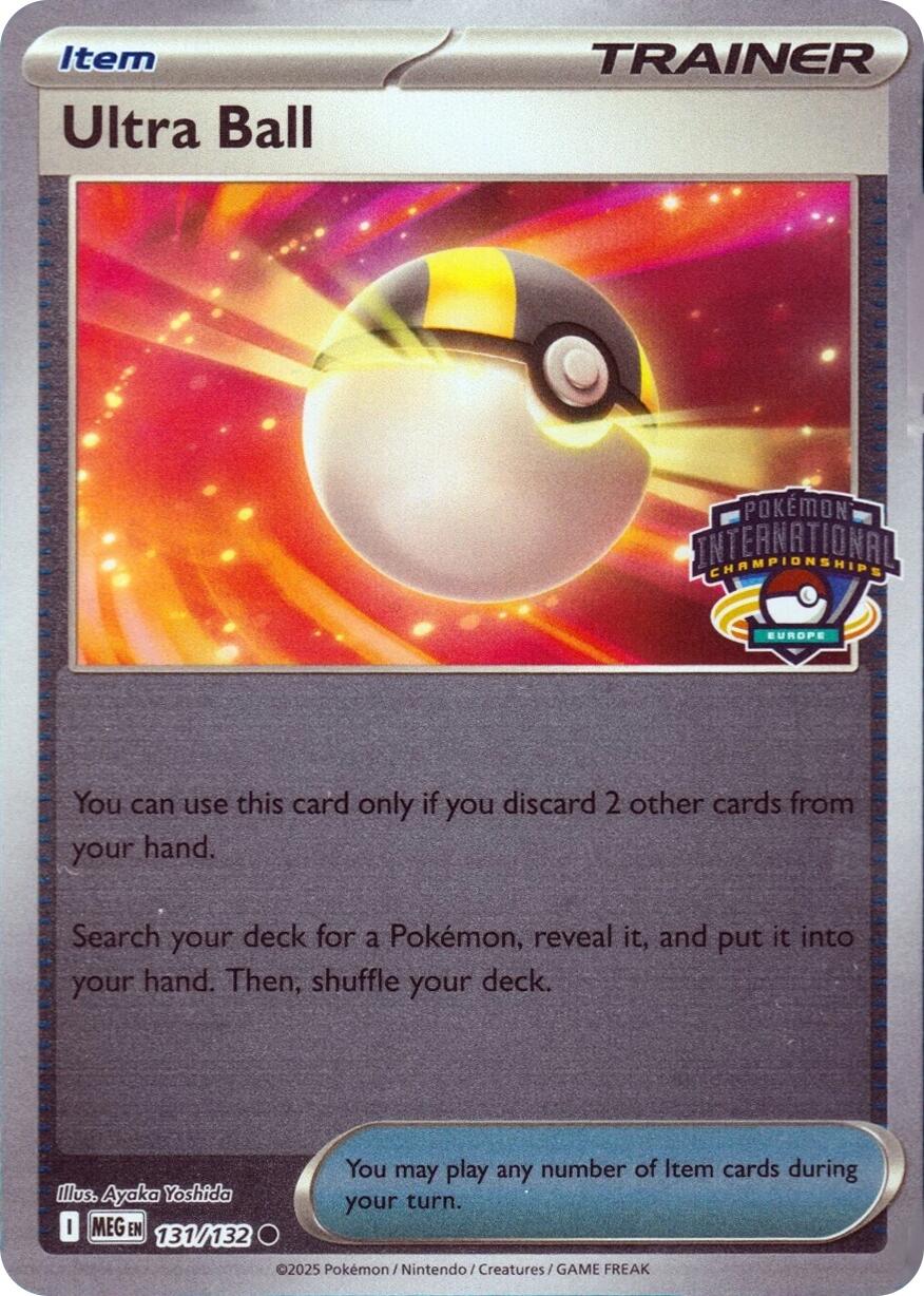 Ultra Ball (131/132) (European International Championship) [League & Championship Cards] | Exor Games Bridgewater