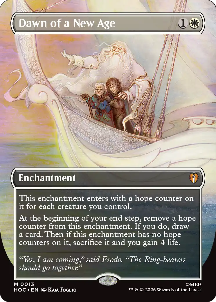 Dawn of a New Age (Borderless) [The Hobbit: Eternal-Legal] | Exor Games Bridgewater